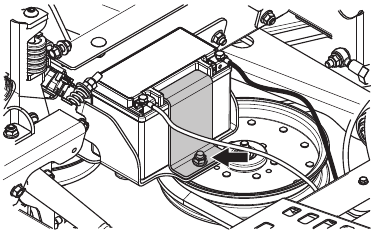 To remove and install the battery