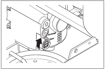 To disengage and engage the drive system