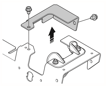 To examine and adjust the parking brake - Step 1