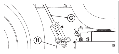 Installing the mower - Step 3