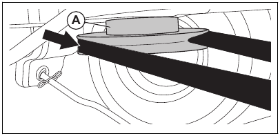 Installing the mower - Step 5