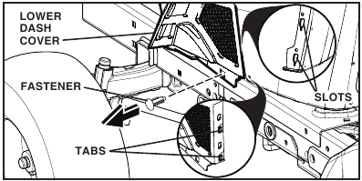 CHANGING THE ENGINE OIL - Step 1