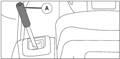 OPERATION - ADJUSTING THE MOWER CUTTING HEIGHT