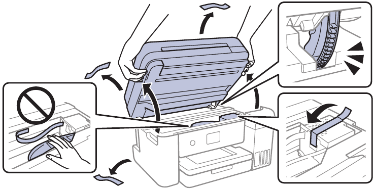 Epson ET-3843 - All-In-Ones Printer Quick Installation Guide | ManualsLib