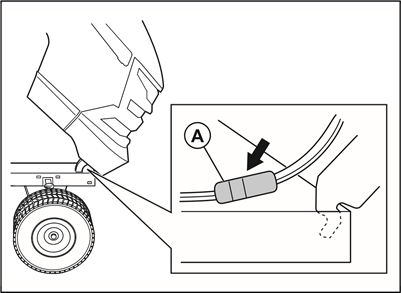 To remove and install the engine cover and the grill assembly