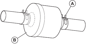 To replace the in-line fuel filter