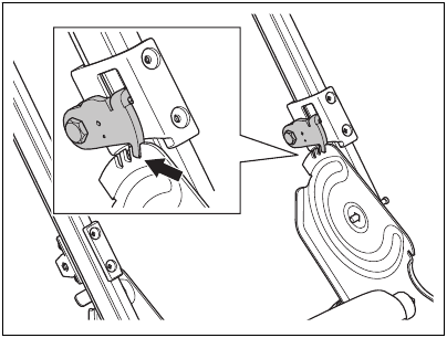 To set the product in operation position