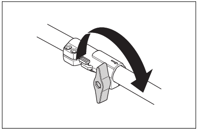 To assemble the two-piece shaft - Step 3