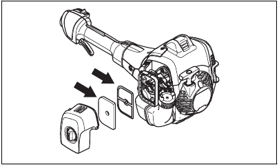 To clean the air filter - Step 2