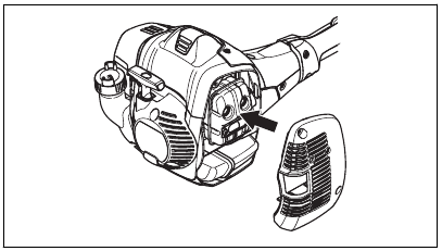 To do maintenance on the muffler - Step 1