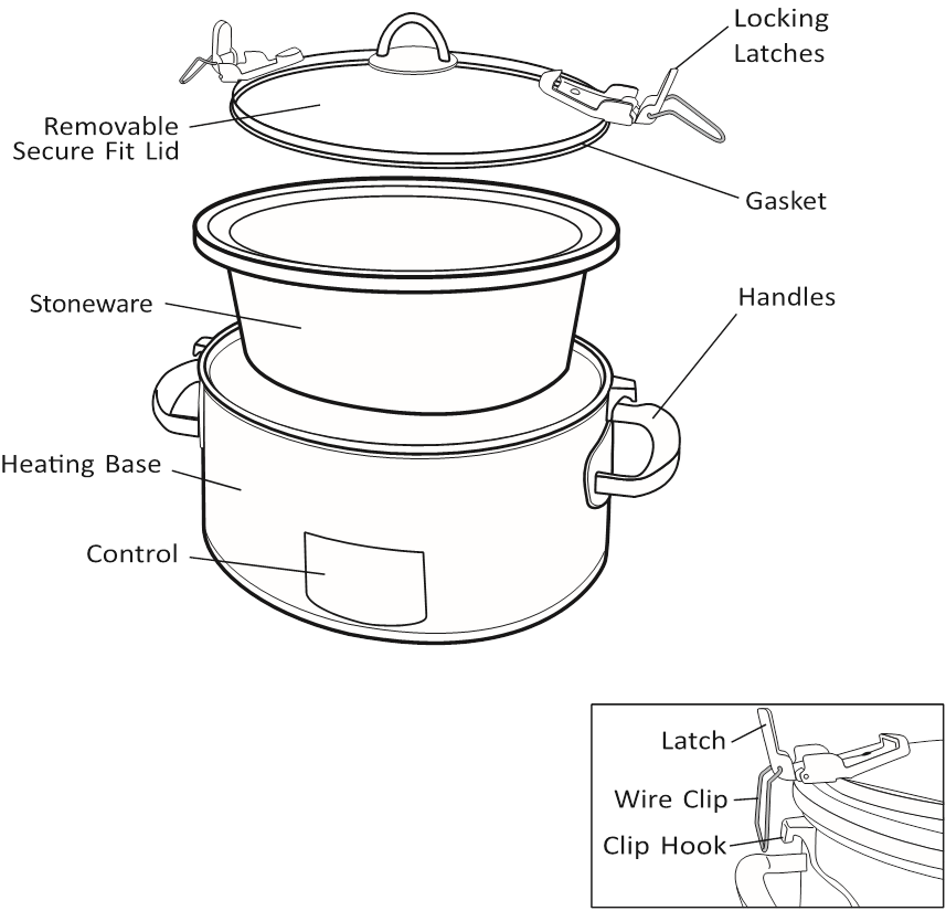 CrockPot Cook & Carry SCCPVL603RBR 6Quart Slow Cooker Manual