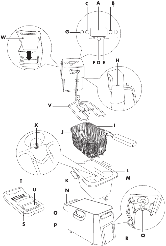 DeLonghi D34528DZ Digital Dual Zone PremiumFry Deep Fryer 3 lb Manual