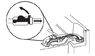 Remove Left-Hand Refrigerator Door - Step 2