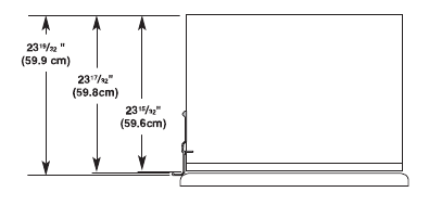 Stainless Series Custom Side Panels - Refrigerator
