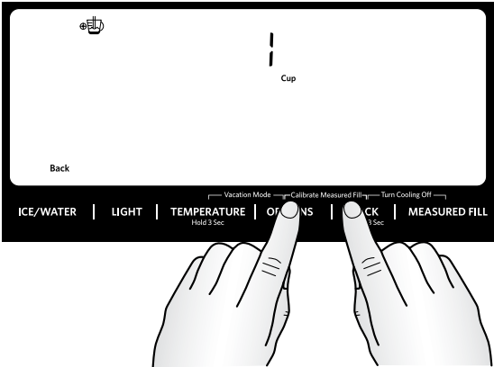 Calibrate Measured Fill - Step 1