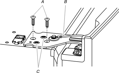 Remove Left-Hand Refrigerator Door - Step 3