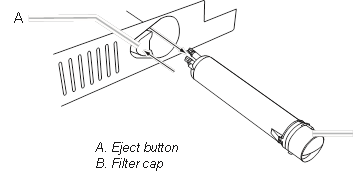 Changing the Water Filter - Step 1