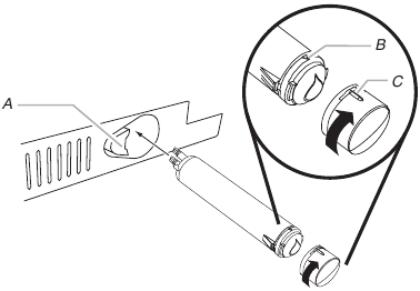 Changing the Water Filter - Step 2