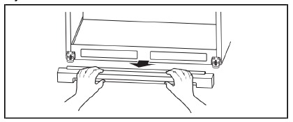 Remove Refrigerator Doors and Hinges - Step 1