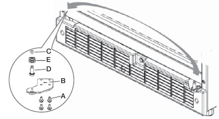Reverse Door Swing (optional) - Step 5