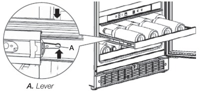 Remove and Replace the Wine Racks