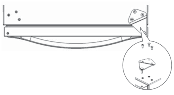 Reverse Door Swing (optional) - Step 1