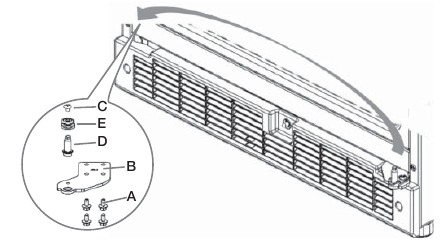 Reverse Door Swing (optional) - Step 5