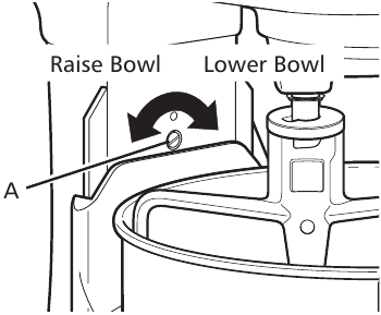 Beater to Bowl Clearance Adjustment