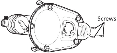 Removing the Bowl Support for cleaning - Step 1
