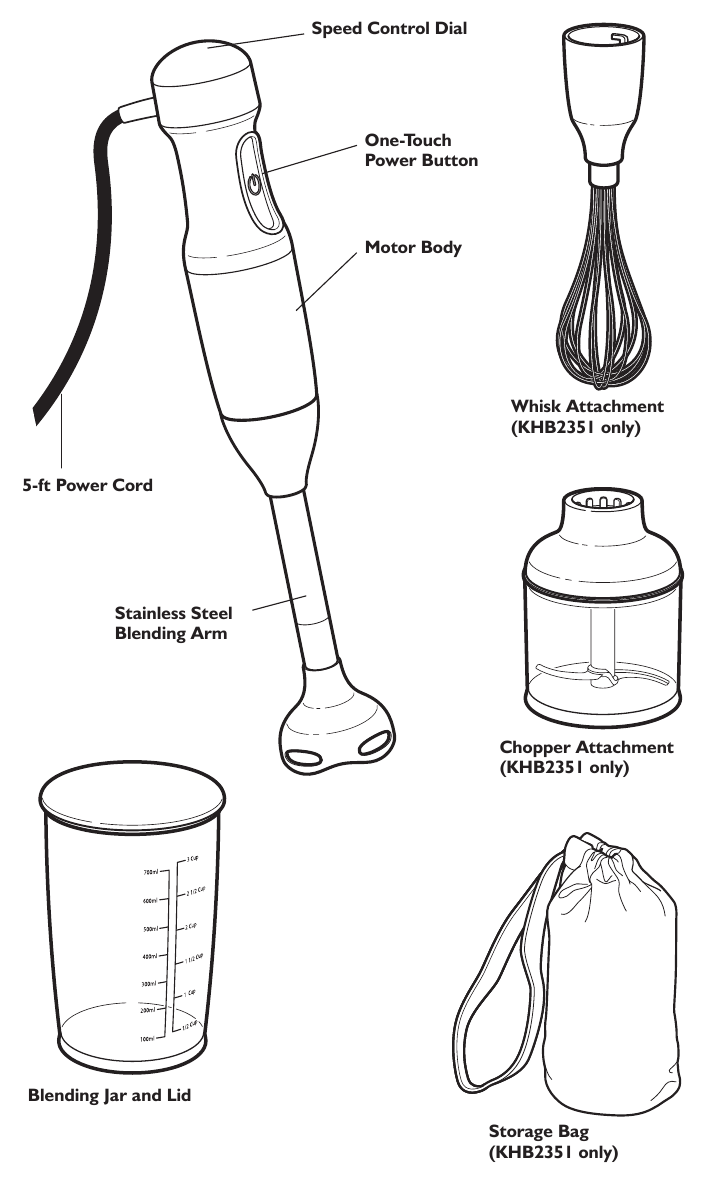 KitchenAid KHB1231 KHB2351 Hand Blender Manual ManualsLib