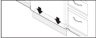 Check access panel edge