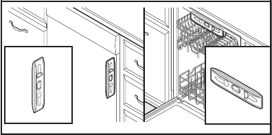 SECURE DISHWASHER IN CABINET OPENING - Step 1
