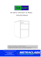METRACLARK ICE BABY IM Series Instruction Manual