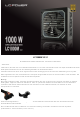 LC-POWER LC1000M Manual