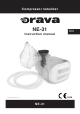 Orava NE-31 Instruction Manual