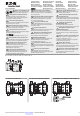 Eaton DDC-250/2-SK Instruction Leaflet