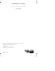 Kohler K-7653 Installation Manual