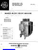 GE AM-13.8-750-4C Instructions And Recommended Parts For Maintenance