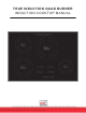 True Induction QUAD BURNER Manual