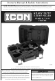 ICON 58800 Owner's Manual & Safety Instructions