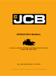 jcb 540-v140 Operator's Manual