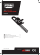 Ferm CSM1051 Original Instructions Manual