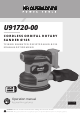 KRAUSMANN U91720-00 Operation Manual