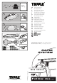 Thule 1294 Fitting Instructions Manual