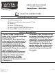 Maytag Commercial Laundry Advantage MVW18MN User Instructions