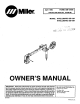 Miller INTELLIMATIC SS-12M Owner's Manual