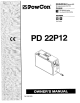 PowCon PD 22P12 Owner's Manual