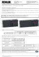 Kohler 31613437101NE Manual