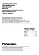 Panasonic Dimension 4 NN-D801 Operating Instructions Manual