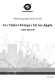 Conceptronic CUSBCAR2ASET Multi Language Quick Manual